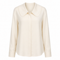 Willow Curve-Collar Blouse