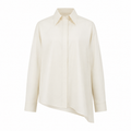 Maren Asymmetric-Hem Shirt