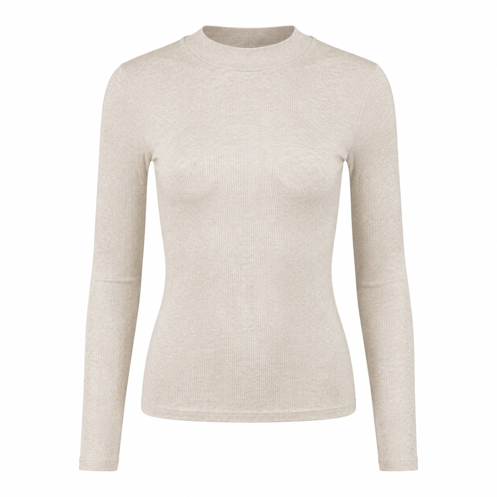 Noelle Ribbed Layering Top