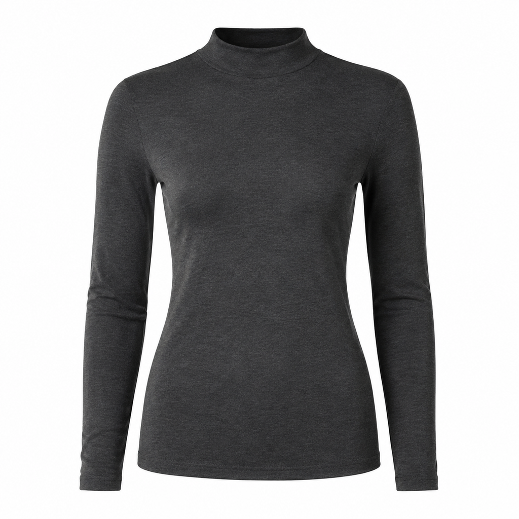 Briar Soft Mock-Neck Top