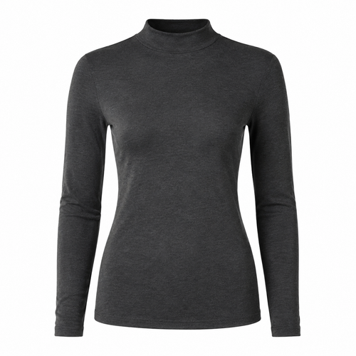 Briar Soft Mock-Neck Top
