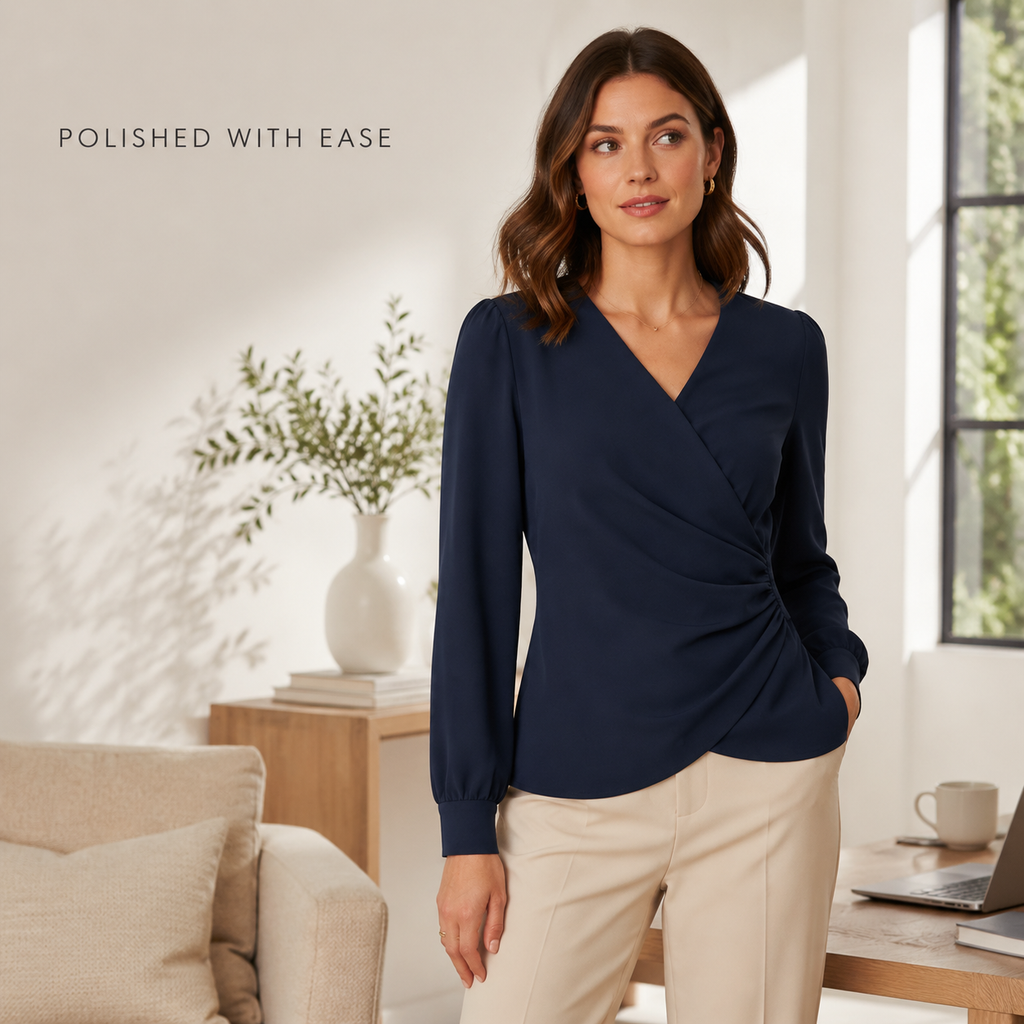 Lienne Wrap-Panel Top