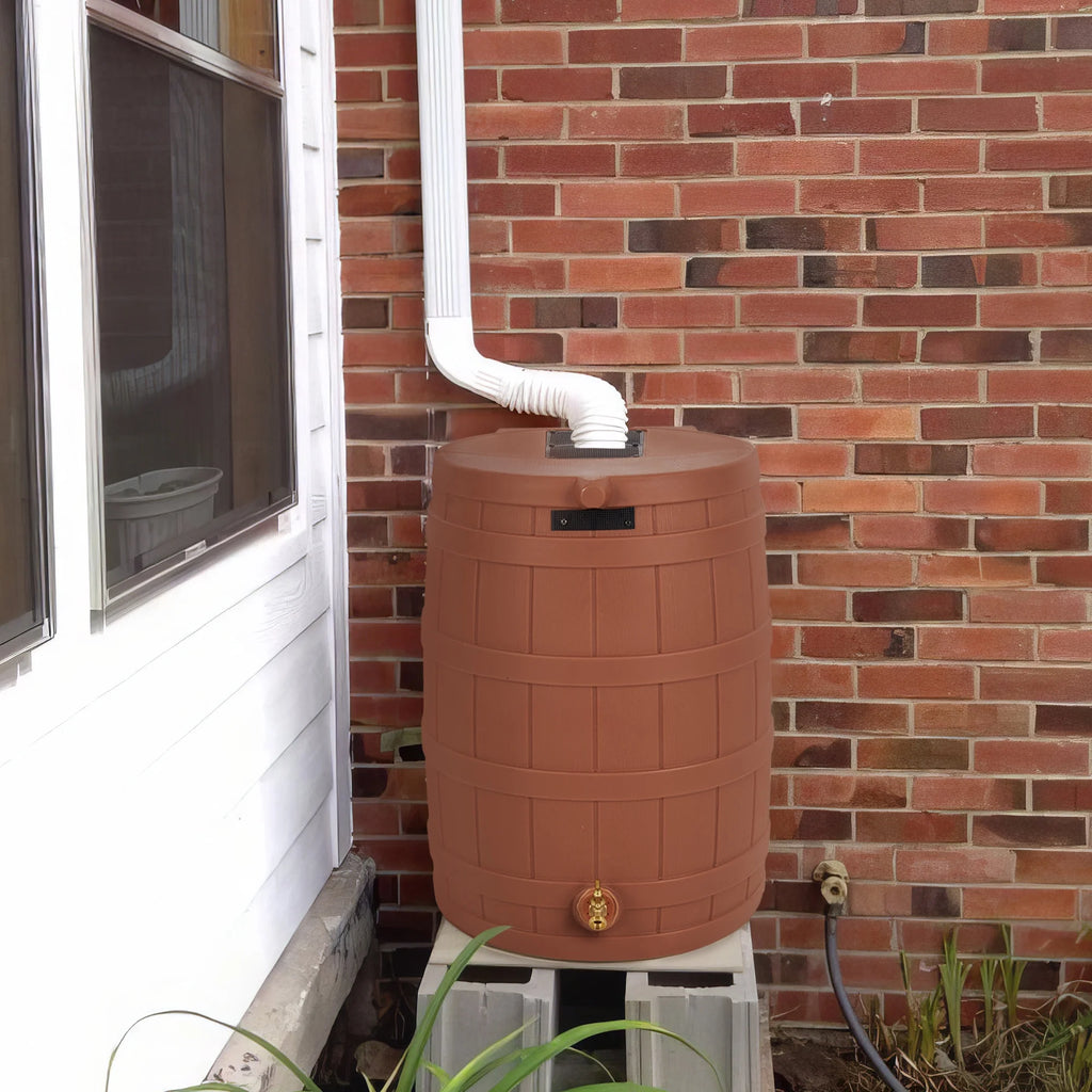 Good Ideas Rain Wizard Rain Storage Collection Rain Barrel 50 - Gallon