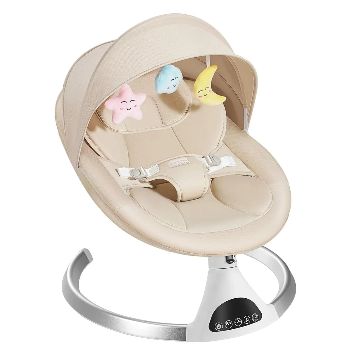 HARPPA Electric Baby Swing for Infants to Toddler with 5 Speed