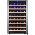 52 Bottles Single Zone Compressor Function Freestanding Refrigerator Wine Cooler Cellar