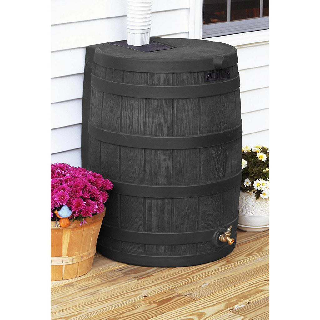 Good Ideas Rain Wizard Rain Storage Collection Rain Barrel 50 - Gallon