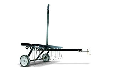 48-INCH Tine Tow Dethatcher,black,medium