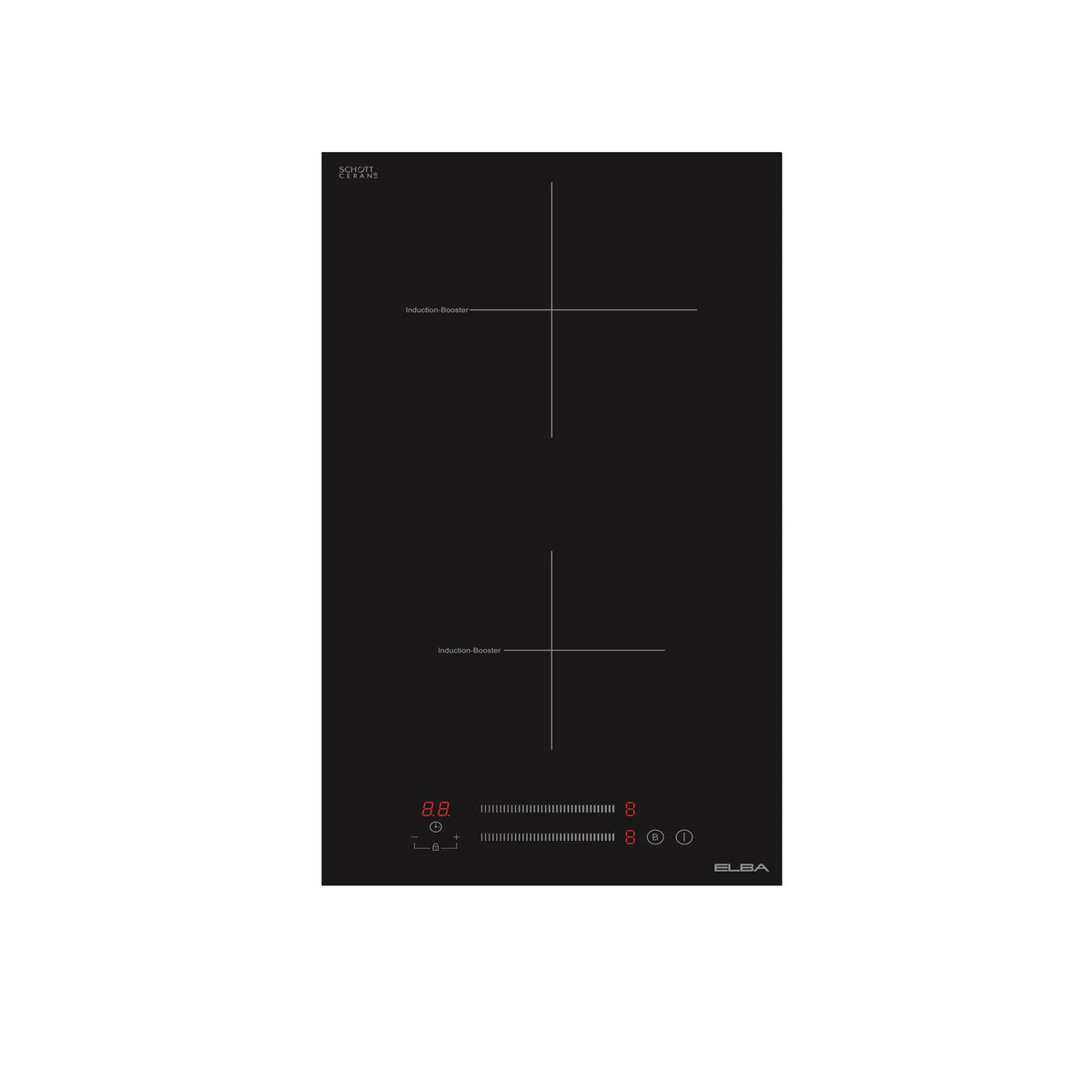 Cooktop Induction with Convenient Controls