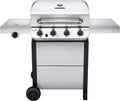 4-Burner Stainless Steel Cart-Style Gas Grill
