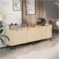 46-Inch Buffet Sideboard with 3 Doors and Shelves