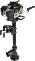 4 Stroke 4HP Outboard Motor, 4 Stroke 55CC Jet Pump Boat Engine W/wind Cooling Cdi System for Rubber Boats, Wooden Boats, Fishing Boats,…